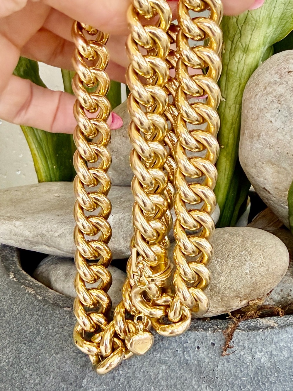 18k gold Chopard necklace - Picture 5 of 12